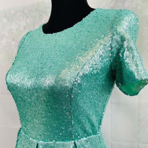 🍏Party All Sequined Cocktail Dress🍎 - Picture 3 of 7